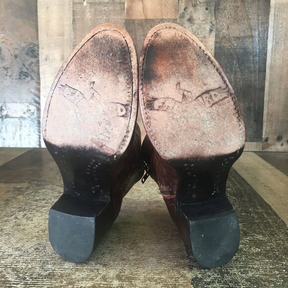 Freebird by Steven Salt Side Zip Ankle Boots Booties Womens 6 - Picture 2 of 12